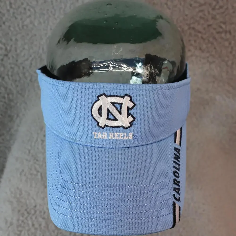UNC Tarheels Visor Hat NWT New Cap Strap Collegiate Headwear - Picture 2 of 11